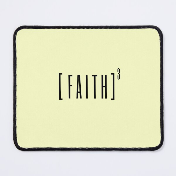 Item preview, [FAITH]³ Cubed Equation - Bold Modern Streetwear Typography designed and sold by Dan Customify.
