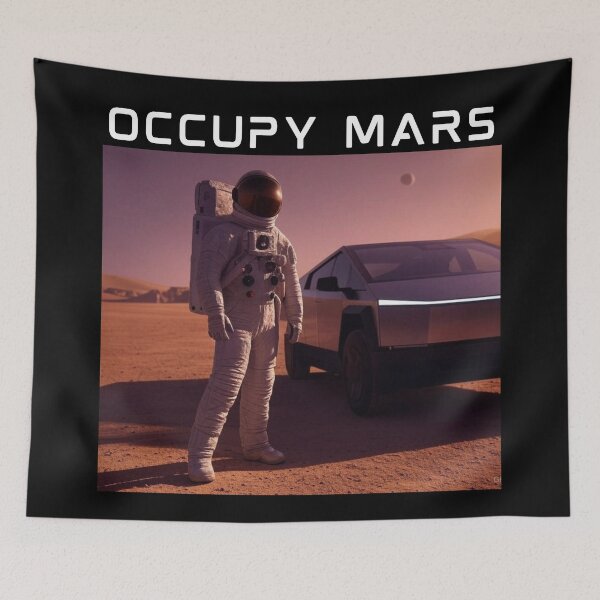 Item preview, Spacex Starship Rocket Launch | Mars Mission Space Exploration Design designed and sold by TEEJAMBOREE.
