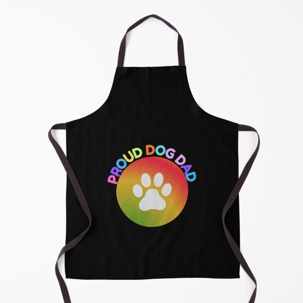 Item preview, Proud Dog Dad Retro Rainbow Pet Lover Pride Sticker designed and sold by 22k Lab Studio.