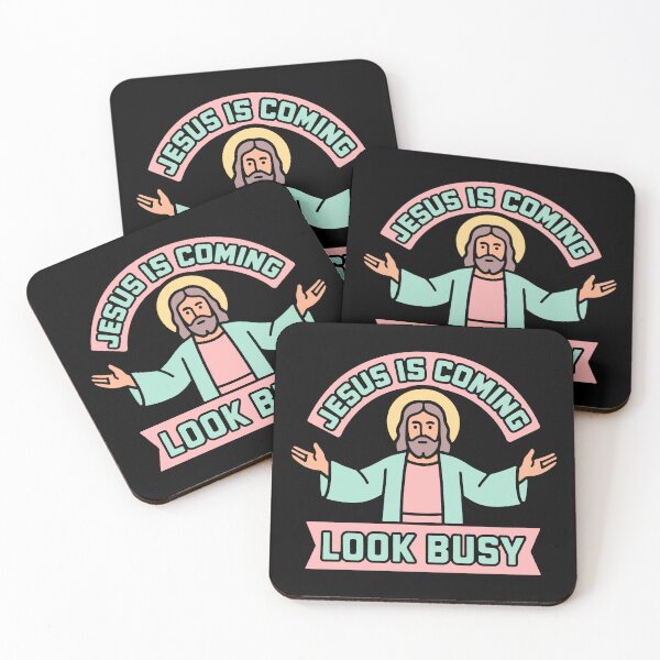 Item preview, Jesus Is Coming Look Busy designed and sold by plushism.