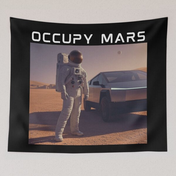 Item preview, Spacex Starship Rocket Launch | Mars Mission Space Exploration Design designed and sold by TEEJAMBOREE.