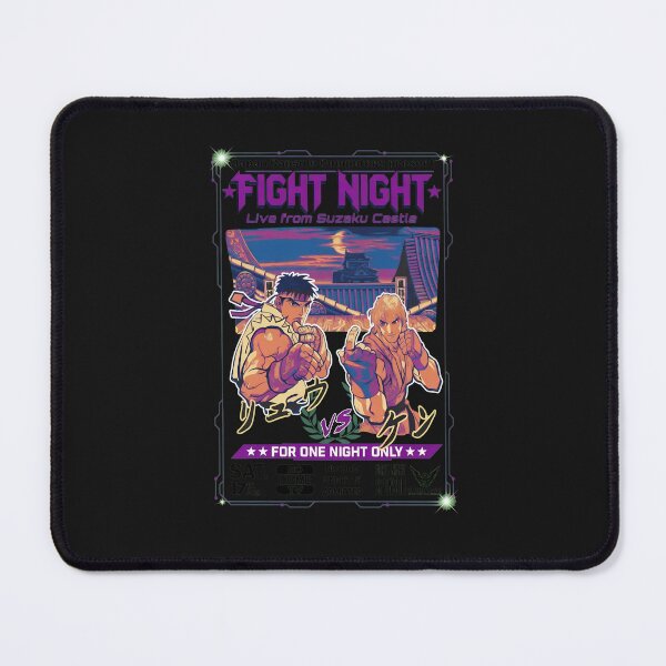 Item preview, Retro Fighting Night at the Castle Poster  designed and sold by DoodleVerseDark.