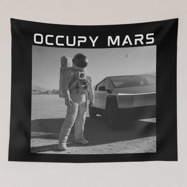 Item preview, Spacex Starship Rocket Launch | Mars Mission Space Exploration Design designed and sold by TEEJAMBOREE.