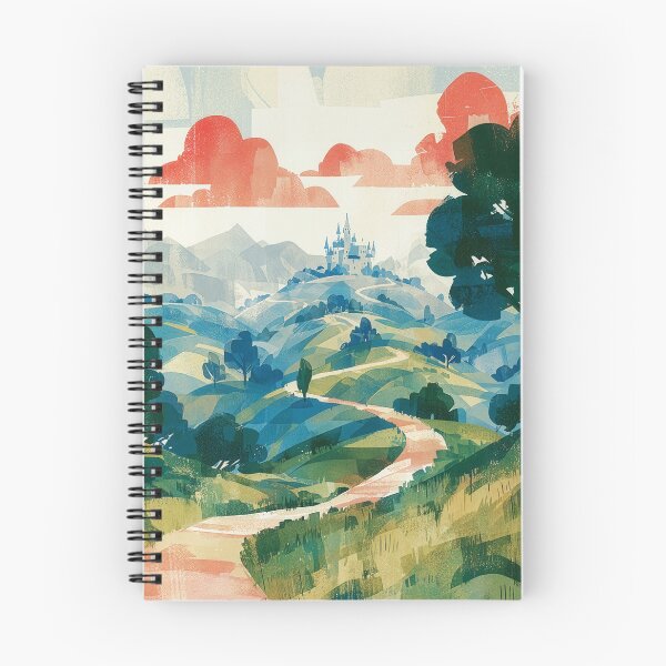 Item preview, Whimsical Castle Pathway Dream designed and sold by Dusk Atelier.