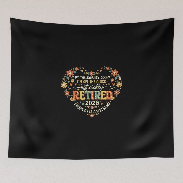Item preview, Retro Officially Retired 2026 Heart Funny Retirement Women designed and sold by cass-vale-lab.