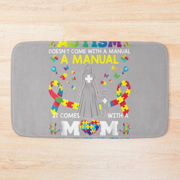 Item preview, Autism Awareness 2026 Doesn't Come with a Manual Autism Mom designed and sold by KathieFaugh.