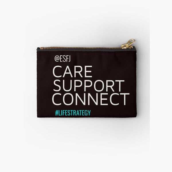 Item preview, ESFJ  SUPPORT CONNECT CARE #LIFESTRATEGY | MBTI LIFE STRATEGY SERIES — ESFJ PERSONALITY EDITION designed and sold by WitLounge.