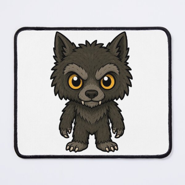 Item preview, Michigan Dogman Cryptid Mascot Design designed and sold by The Dark Files.