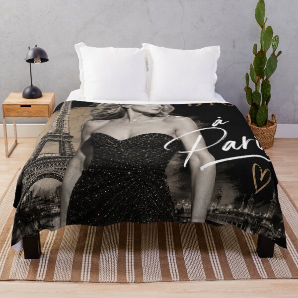 Item preview, Celine Dion in Paris – Limited Edition | Premium Black and Gold designed and sold by JcAbstractArt.