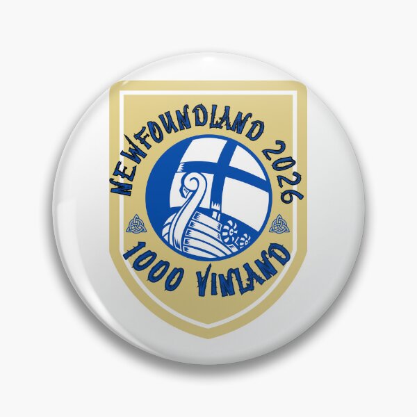 Item preview, VIKING KNARR NEWFOUNDLAND VINLAND SHIELD 2026 NEW WORLD DISCOVERY designed and sold by VinlandFashion.
