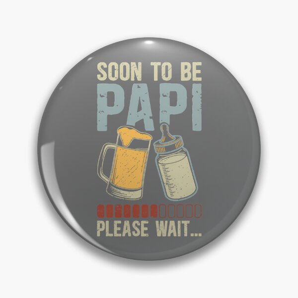 Item preview, Mens Soon to Be Papi Promoted to Papi Future Papi Grandpa Premium Tri-Blend designed and sold by KristineLi.
