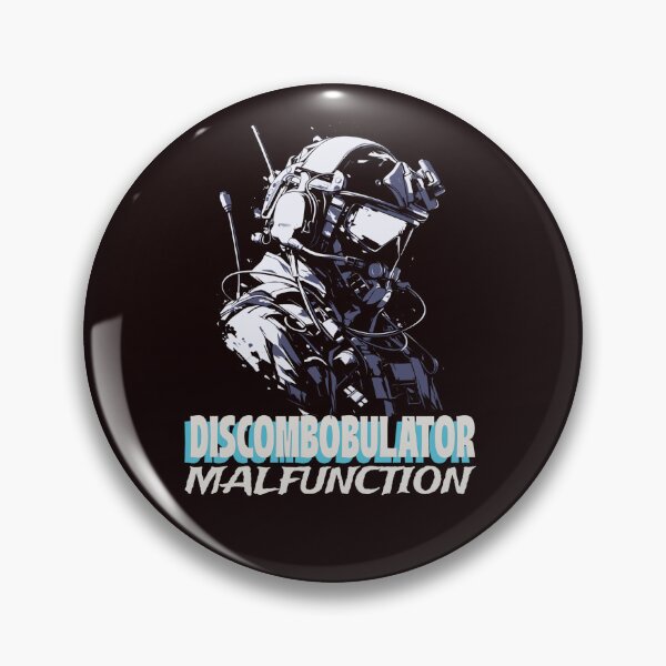 Item preview, DISCOMBOBULATOR MALFUNCTION | DISCOMBOBULATOR HUMOR SERIES — SYSTEM FAILURE EDITION designed and sold by WitLounge.