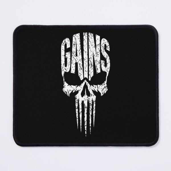 Item preview, GAINS Skull Design designed and sold by Flexteeshirt.
