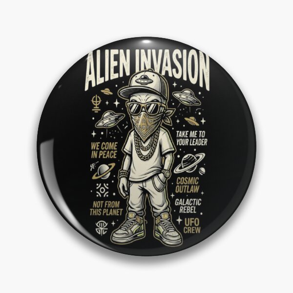 Item preview, RESIDENT ALIEN designed and sold by ALL ART .