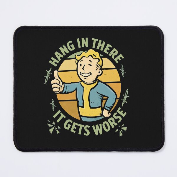 Item preview, Retro Cartoon Guy Thumbs Up Hang In There designed and sold by folk-4-arts.