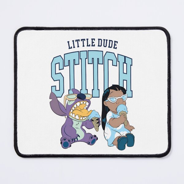 Item preview, Stitch and Lilo Retro Summer Ice Cream Collegiate Style designed and sold by MindrootEchoart.