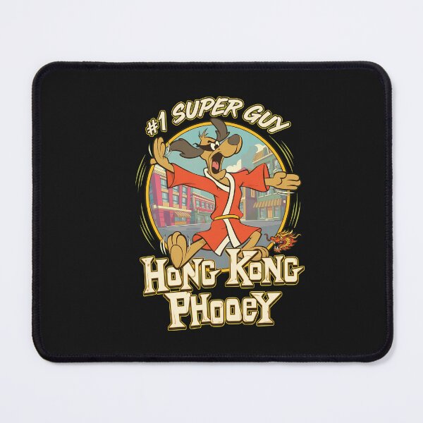 Item preview, Retro Cartoon Dog Kung Fu Guy Vintage designed and sold by folk-4-arts.