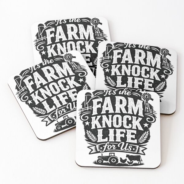 Item preview, It's The Farm Knock Life designed and sold by ttuniques.