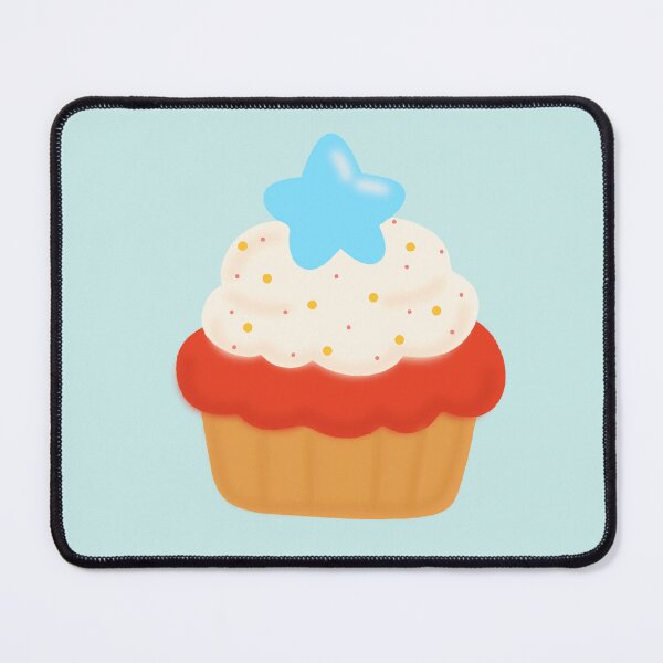 Item preview, Patriotic 4th of July Cupcake with Red White Blue Frosting and Star Topper designed and sold by Teenidesign .