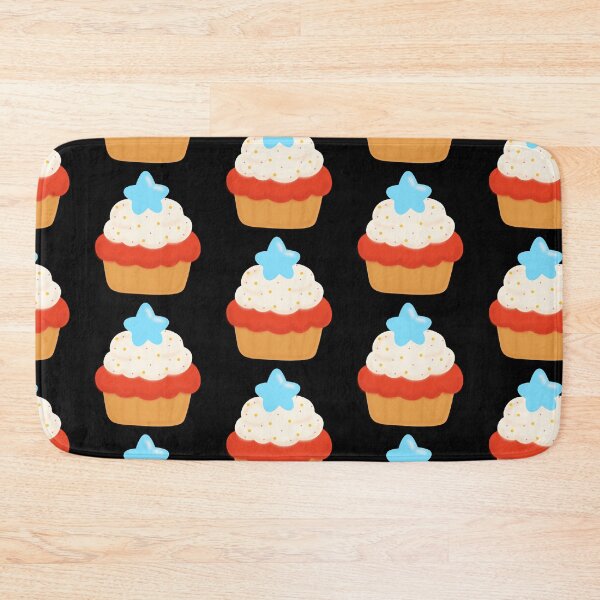 Item preview, Patriotic 4th of July Cupcake with Red White Blue Frosting and Star Topper⁠ designed and sold by Teenidesign .