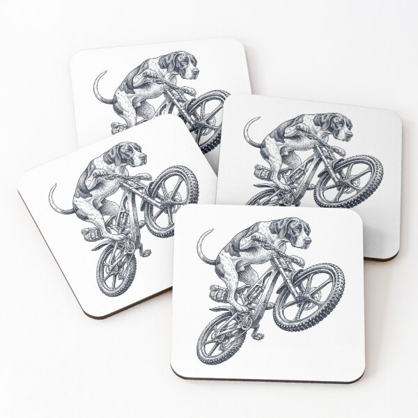 Item preview, Vintage English Pointer Riding Bicycle Cycling Bike Dog Lover designed and sold by TerryConnells.