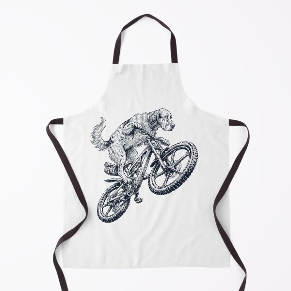 Item preview, Vintage English Setter Riding Bicycle Cycling Bike Dog Lover designed and sold by TerryConnells.