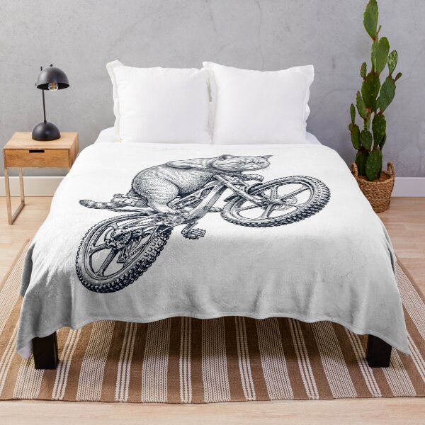 Item preview, Vintage Exotic Shorthair Cat Riding Bicycle Cycling Bike Kitten Lover designed and sold by TerryConnells.