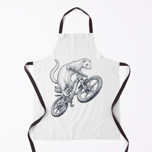 Item preview, Vintage Ferret Riding Bicycle Cycling Bike Animal Lover designed and sold by TerryConnells.