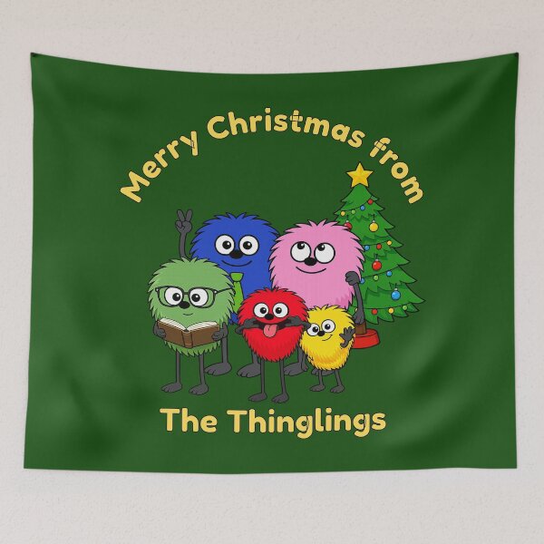 Item preview, Merry Christmas from The Thinglings - Funny Holiday Shirt designed and sold by TheThinglings.