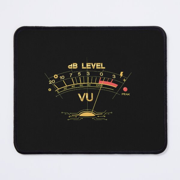 Item preview, Analog VU Meter Peak Level Audio Status designed and sold by folk-4-arts.