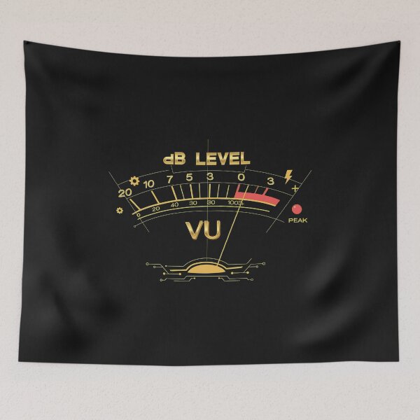 Item preview, Analog VU Meter Peak Level Audio Status designed and sold by folk-4-arts.