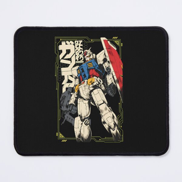 Item preview, Retro Grunge Japanese Mecha Warrior Pose designed and sold by folk-4-arts.