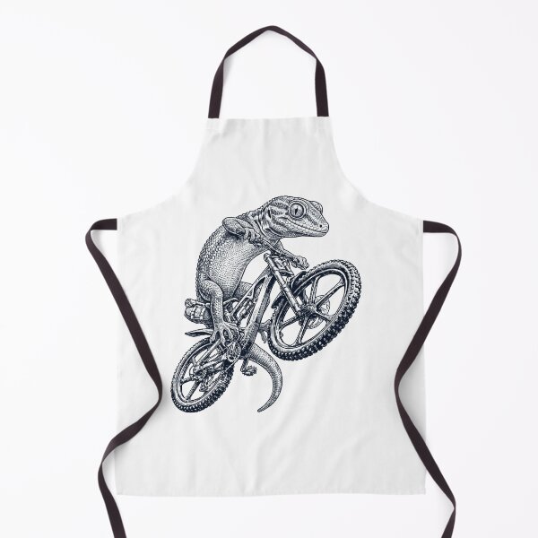 Item preview, Vintage Gecko Riding Bicycle Cycling Bike Animal Lover designed and sold by TerryConnells.