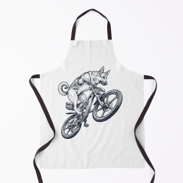 Item preview, Vintage German Shepherd Riding Bicycle Cycling Bike Dog Lover designed and sold by TerryConnells.
