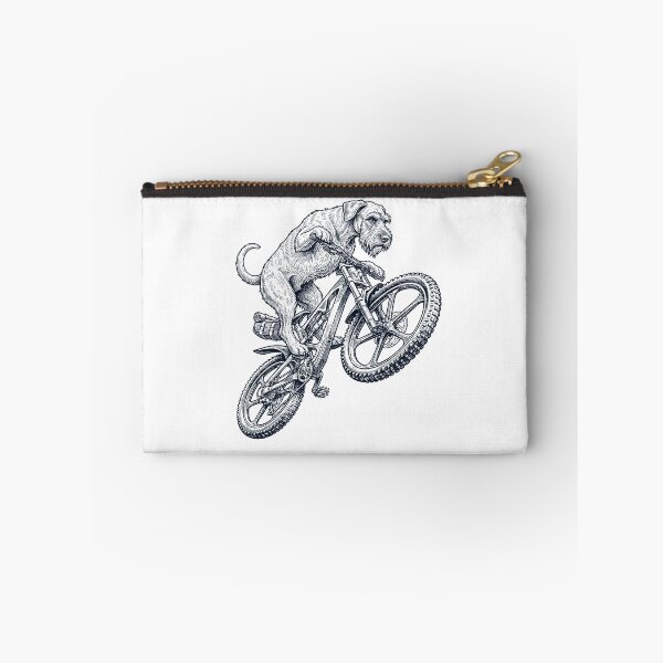 Item preview, Vintage Giant Schnauzer Riding Bicycle Cycling Bike Dog Lover designed and sold by TerryConnells.