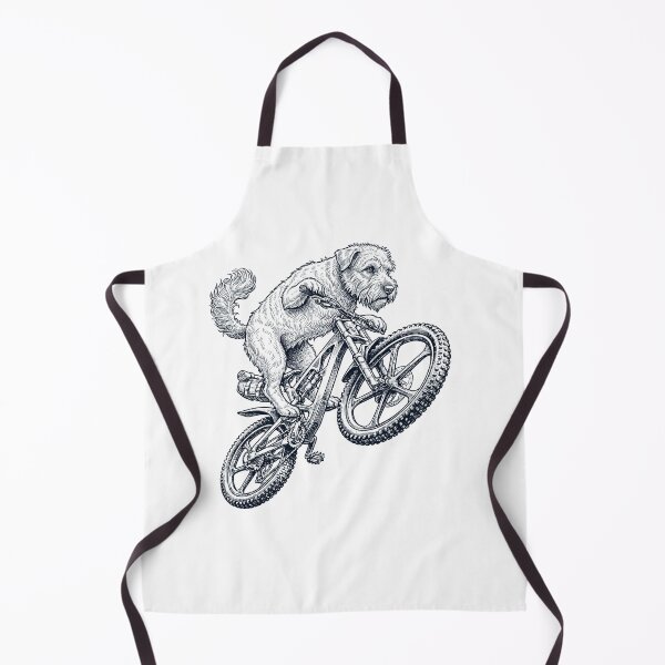 Item preview, Vintage Glen of Imaal Terrier Riding Bicycle Cycling Bike Dog Lover designed and sold by TerryConnells.