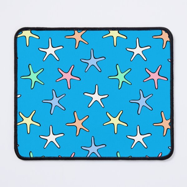 Item preview, Colorful Summer Starfish Pattern On Ocean Blue Background designed and sold by DEC02.