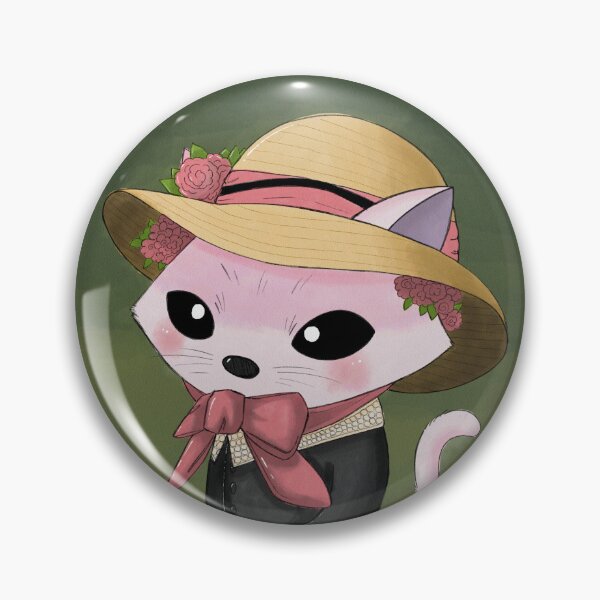 Item preview, Cute Victorian Cat Watercolour Illustration designed and sold by MariOyama.