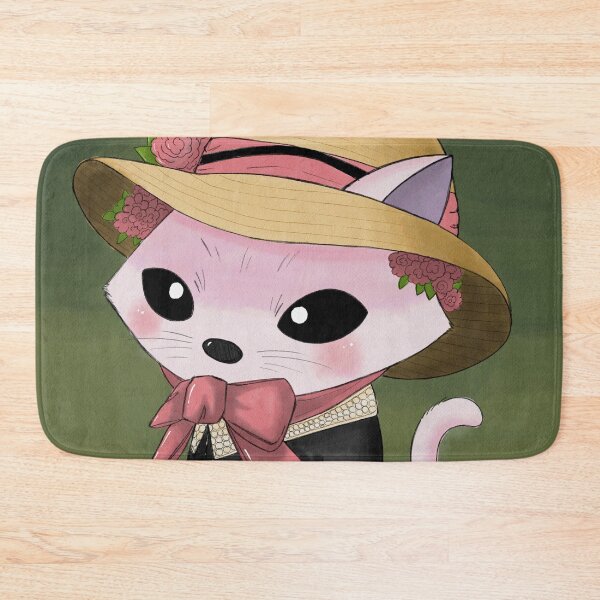Item preview, Cute Victorian Cat Watercolour Illustration designed and sold by MariOyama.