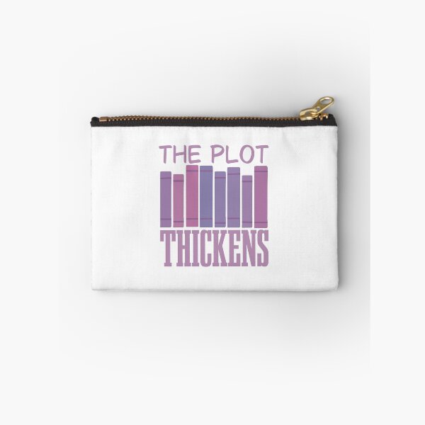 Item preview, The Plot Thickens - Pastel Pink Purple Girly Reader designed and sold by TeaLimeTwo.