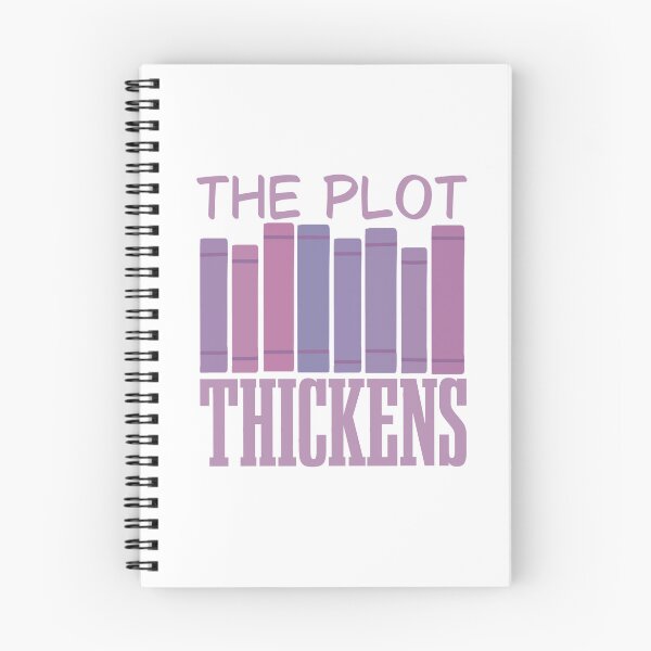 Item preview, The Plot Thickens - Pastel Pink Purple Girly Reader designed and sold by TeaLimeTwo.