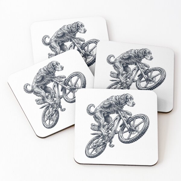 Item preview, Vintage Gordon Setter Riding Bicycle Cycling Bike Dog Lover designed and sold by TerryConnells.