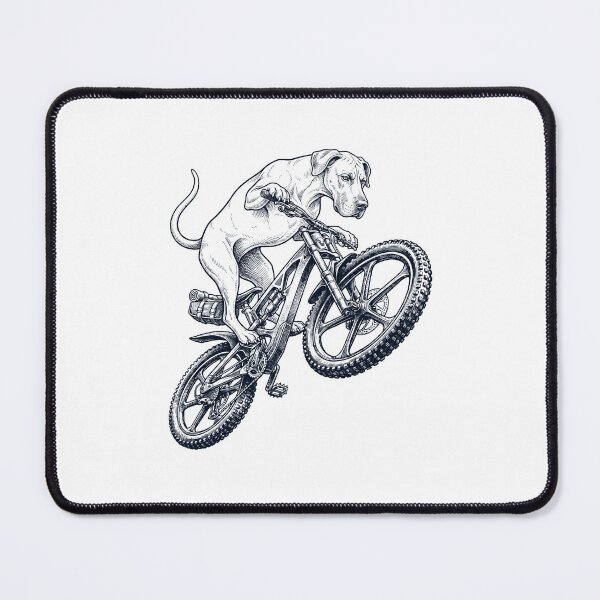 Item preview, Vintage Great Dane Riding Bicycle Cycling Bike Dog Lover designed and sold by TerryConnells.