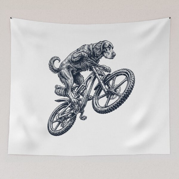 Item preview, Vintage Gordon Setter Riding Bicycle Cycling Bike Dog Lover designed and sold by TerryConnells.