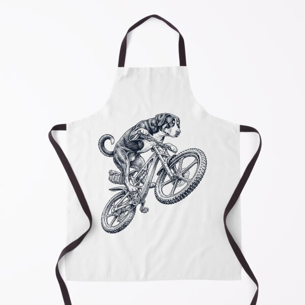 Item preview, Vintage Greater Swiss Mountain Dog Riding Bicycle Cycling Bike Dog Lover designed and sold by TerryConnells.