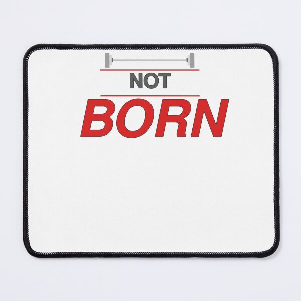 Item preview, Built Not Born Deadlift Powerlifting Gym Shirt Weightlifting Tee designed and sold by DawnLab.