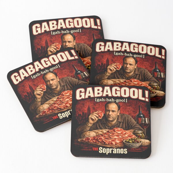 Item preview, Gabagool! [Gah-Bah-Gool] Italian American Deli Humor Vintage Mobster The Sopranos Design designed and sold by RockyLambda.