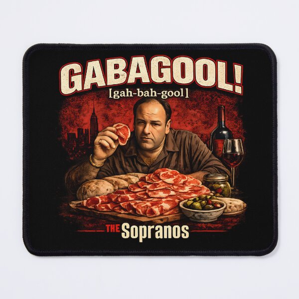 Item preview, Gabagool! [Gah-Bah-Gool] Italian American Deli Humor Vintage Mobster The Sopranos Design designed and sold by RockyLambda.