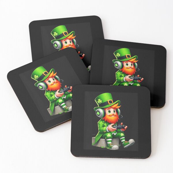 Item preview, Lucky Leprechaun Gamer Cartoon St Patricks Day Gaming designed and sold by FGTV2021.