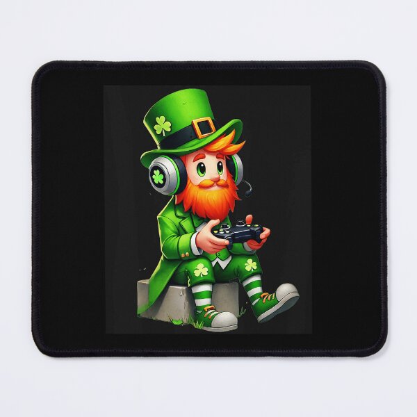 Item preview, Lucky Leprechaun Gamer Cartoon St Patricks Day Gaming designed and sold by FGTV2021.